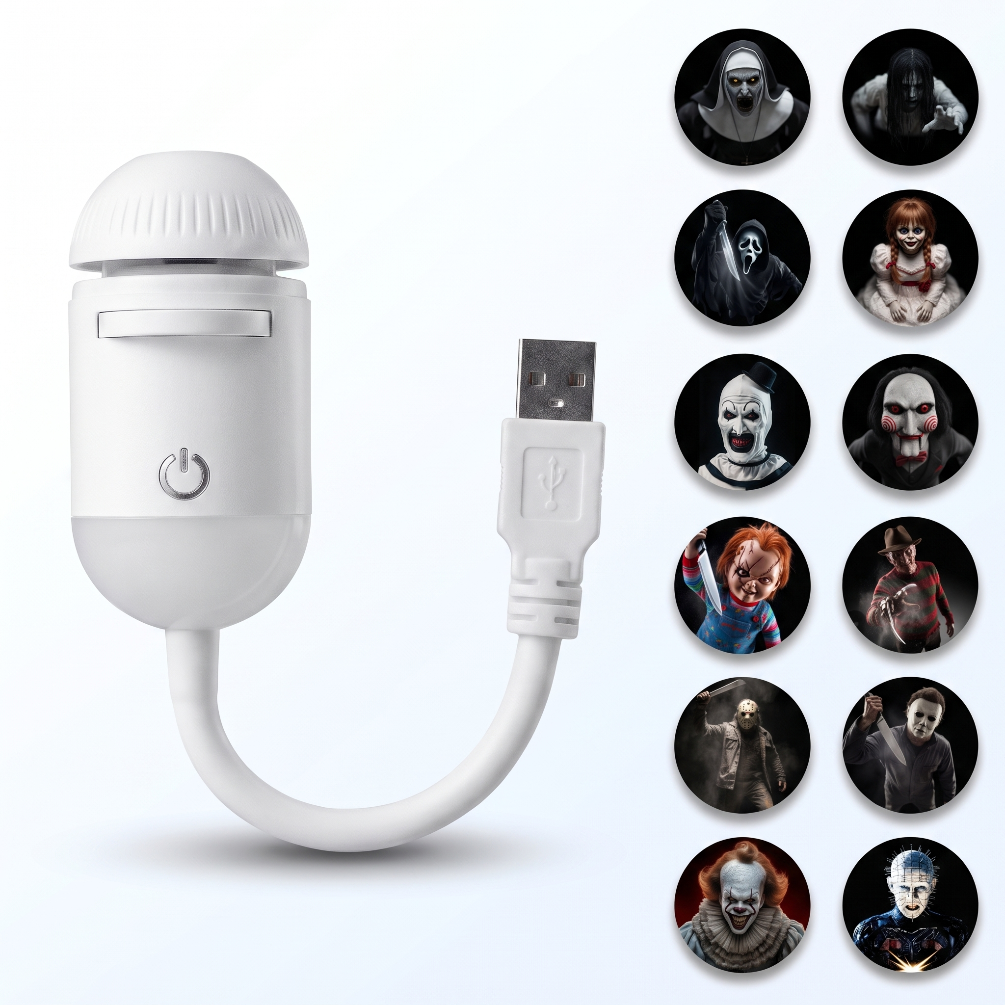 Nightmare Projector (12 Scary Discs Included)