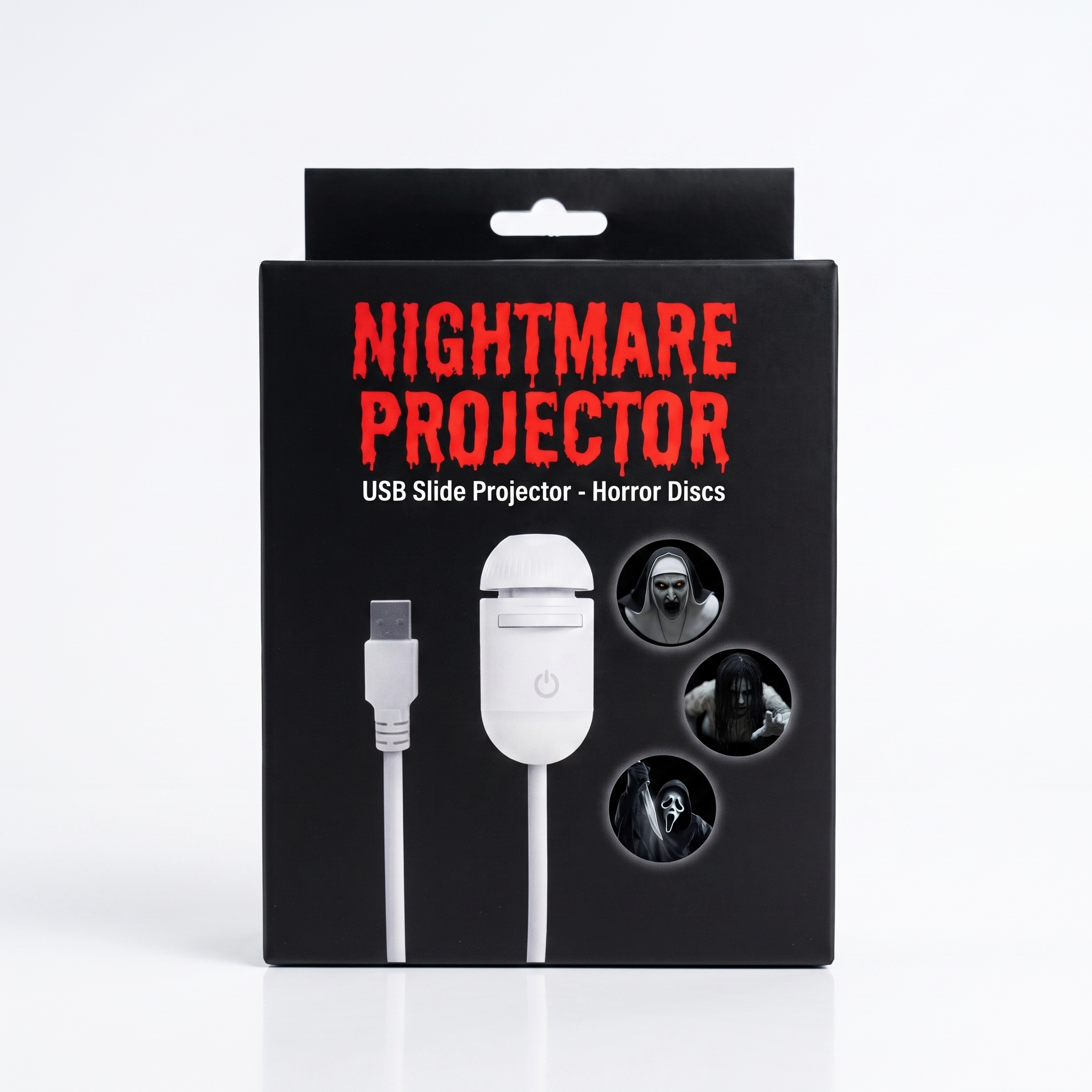 Nightmare Projector (12 Scary Discs Included)